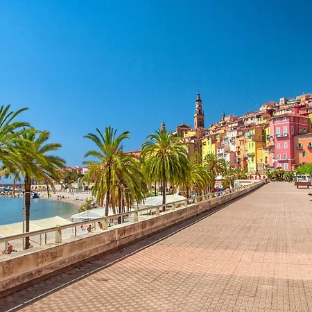 Daturas Bright With Balcony - Happy Apartment Menton